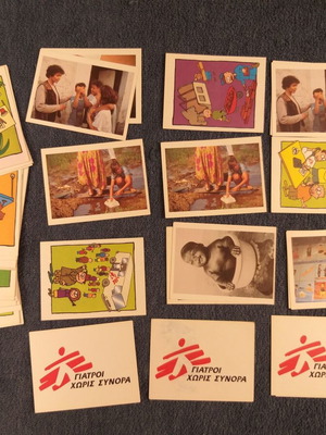 Memory game with Doctors Without Borders cards like new