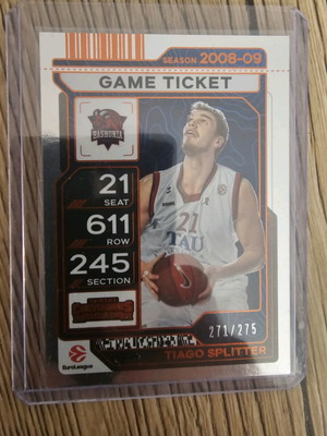 Tiago Splitter Panini Contenders EuroLeague 2025/26 card mint, Retro Baskonia