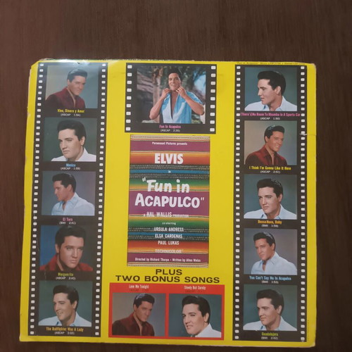 Elvis 1963 Fun in Acapulco vinyl like new, rock