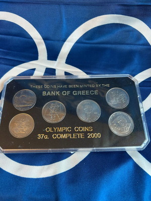 Olympic Games 2004 coins new
