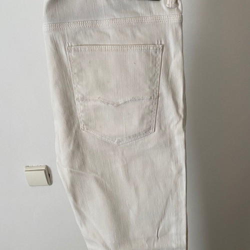 Zara straight men's jeans white like new, size L