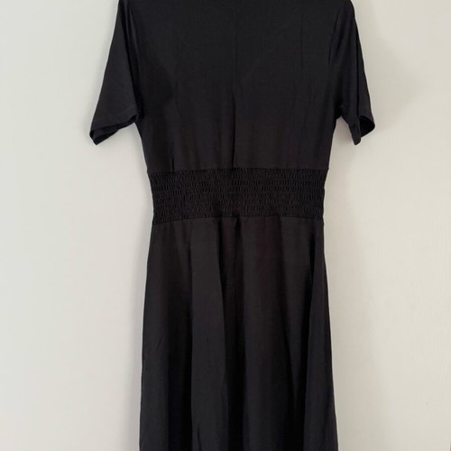 Mini dress new, black, short-sleeve, size M
