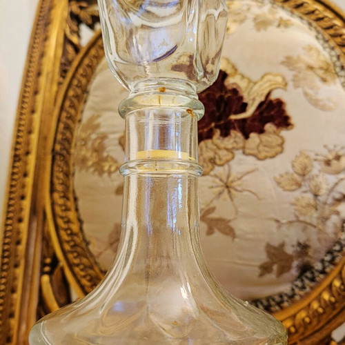 Γυάλινο μπουκάλι μεταχειρισμένο 0,5 L ρετρό για τσίπουρο και άλλα ποτά