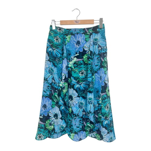 Stella McCartney Floral-Print Silk Midi Skirt like new, IT40