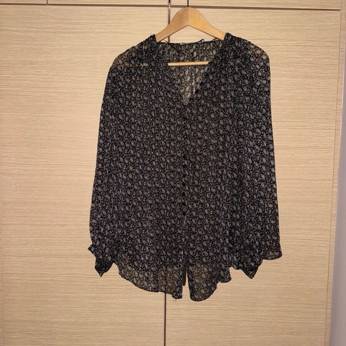 Zara shirt-blouse like new, medium wide fit multicolor