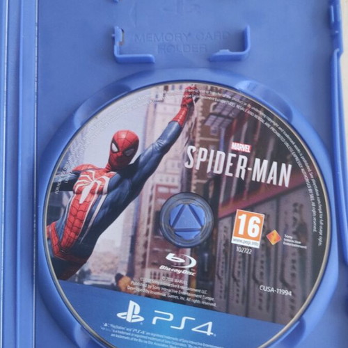Spider-Man PlayStation 4 game used