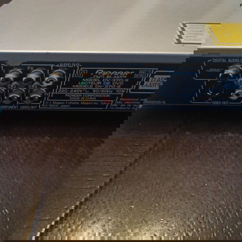 Pioneer DV-370-S DVD player μεταχειρισμένο χωρίς τηλεχειριστήριο