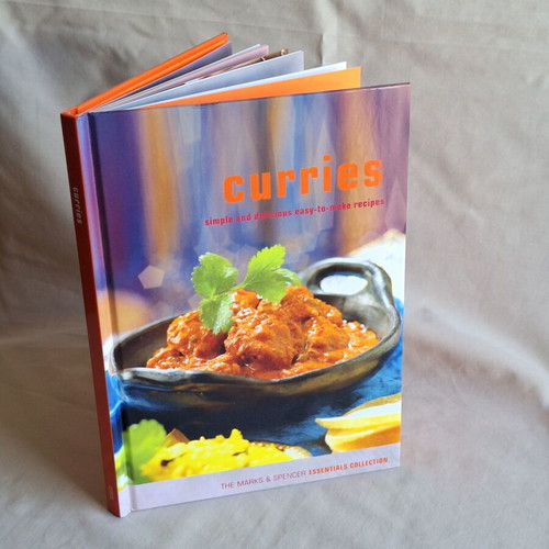 Curries cookbook like new, Marks & Spencer Essentials Collection