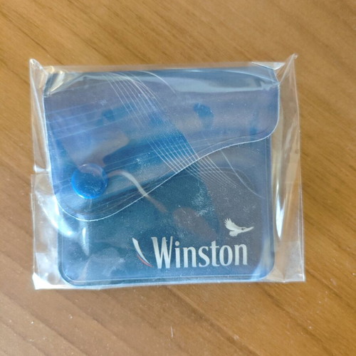 Winston collectible compact pocket ashtray used