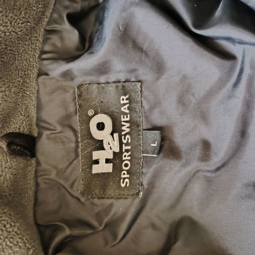 H2O fleece jacket like new, unisex, size L, grey