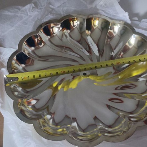 Three-Tier Silver Serving Fountain like new