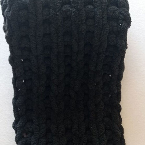 Handmade Alize Puffy Scarf made to order, ultra-soft hypoallergenic yarn