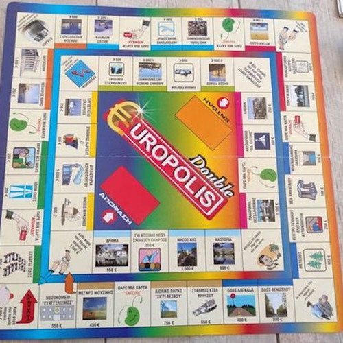 Europolis Double Monopoly used, complete
