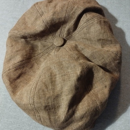 Stetson Summer Linen Cap like new, size L, beige