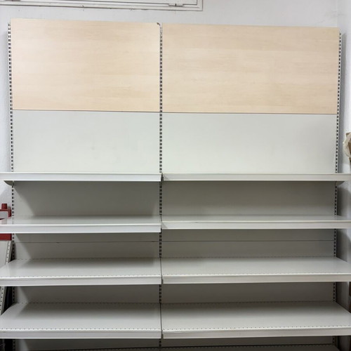Shelf like new, height 2.4m, length 2.25m, width 0.5m