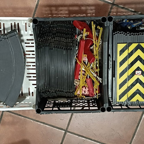 Electric Race Track Parts used