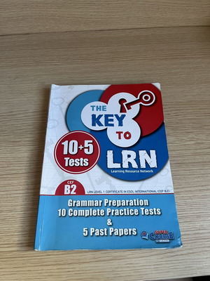 The Key to LRN English book like new