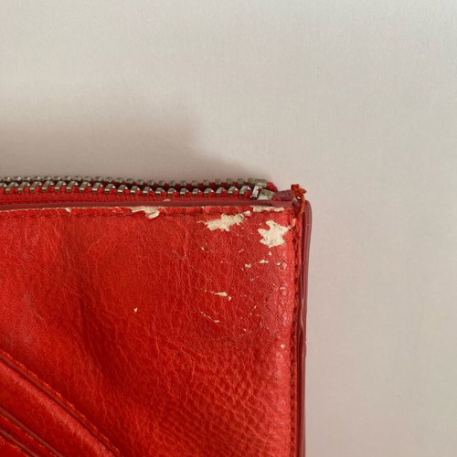 Zara red crossbody bag used with two straps