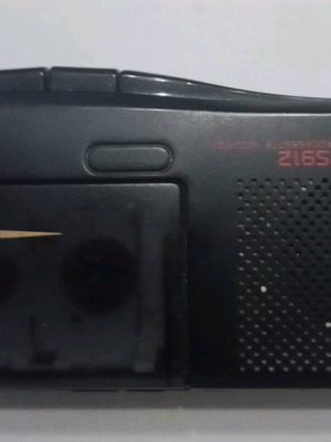 Olympus Pearlcorder S912 cassette player used, vintage, black