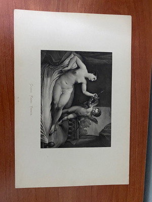 Engraving used collectible