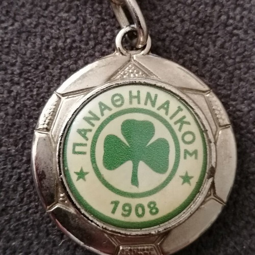 Panathinaikos keychain used, authentic