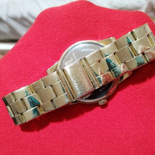 Auriol men's watch like new, gold color