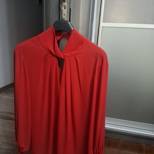 Lucifair women's blouse like new, size 48, red