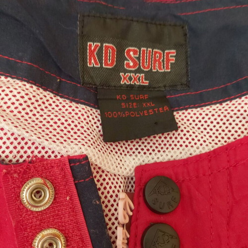 Men's swimwear XXL red like new