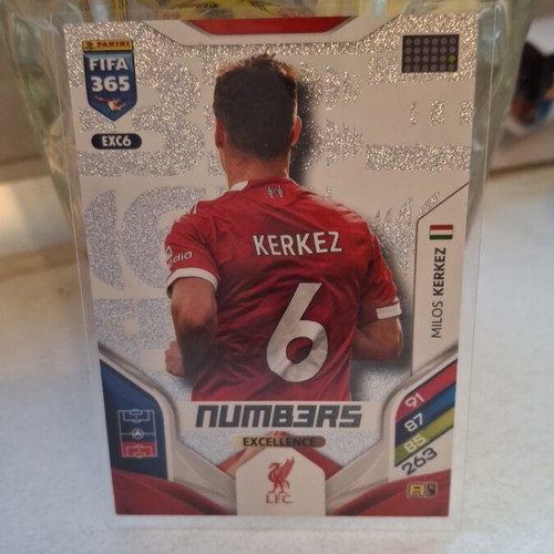 Milos Kerkez Panini 2026 Numbers card
