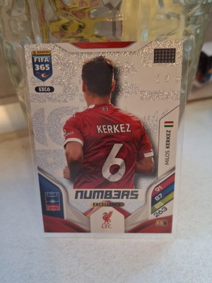 Milos Kerkez Panini 2026 Numbers card