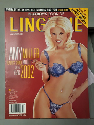 Playboy Book of Lingerie July/August 2002 σαν καινούργιο