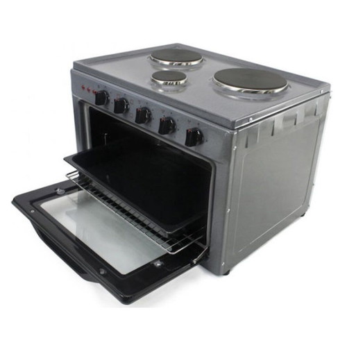 Pitsilos Electric Oven 42lt with 3 Hotplates used