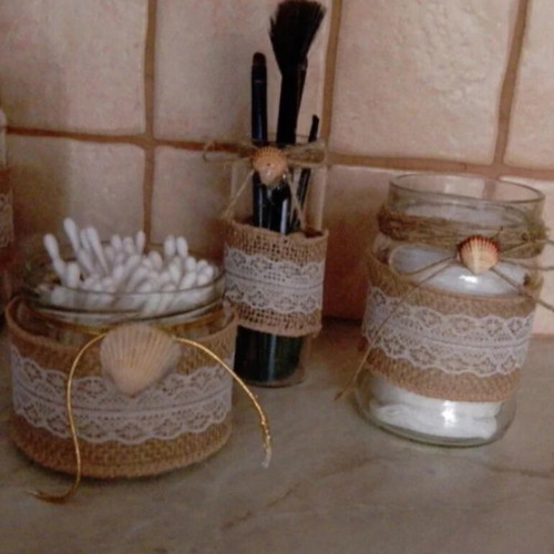 Decorative vases set of 3 different sizes new
