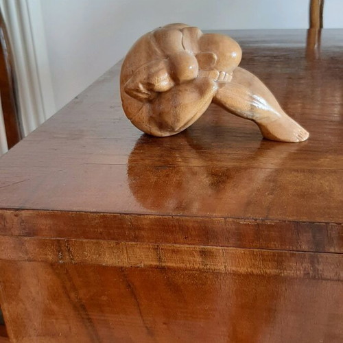 Wooden sculpture Palaistis like new, hand-carved