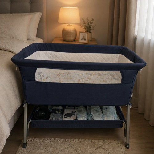 Portable Baby Cot used with mattress and accessories