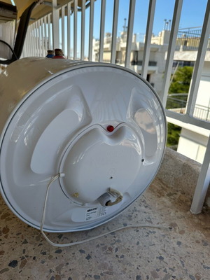 Horizontal water heater used 80lt
