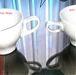  2 ΣΥΛΛΕΚΤΙΚΕΣ ΦΛΥΤΖΑΝΕΣ Espresso Cappucino Julius Meinl Logo