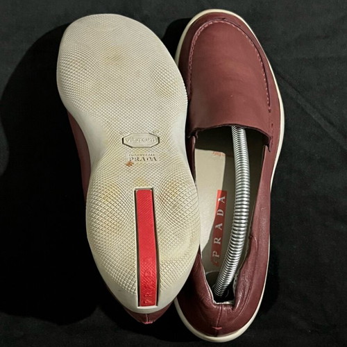 Prada Sport slip-on shoes like new, size 38.5, bordeaux