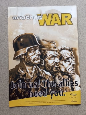 Αφίσα Gaming Poster Another War σε εξαιρετική κατάσταση