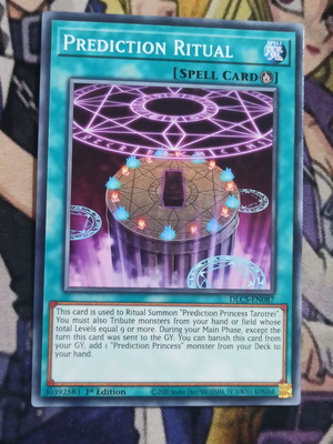 Prediction Ritual Spell Card σαν καινούργιο