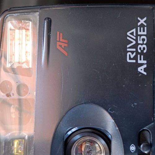 Minolta Riva AF35EX 35mm compact camera used