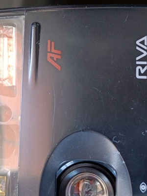 Minolta Riva AF35EX 35mm compact camera used