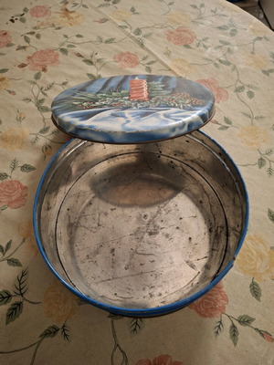 Metal container used