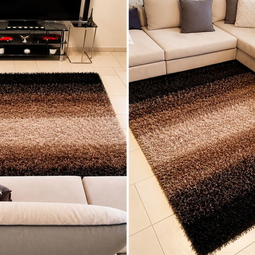 Altai Shaggy Rugs 170x240 cm set of 2, like new, hand made in India