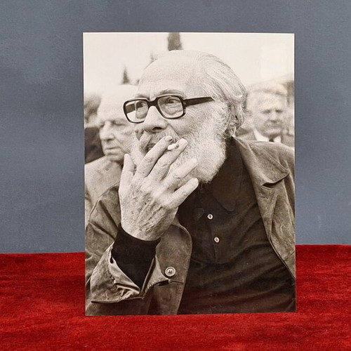 Κάρολος Κουν αυθεντική press photo σαν καινούργιο