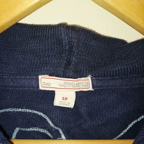 GAP hoodie used, blue, size S