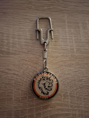 Porto Leone Door 7 Keychain like new, Olympiacos
