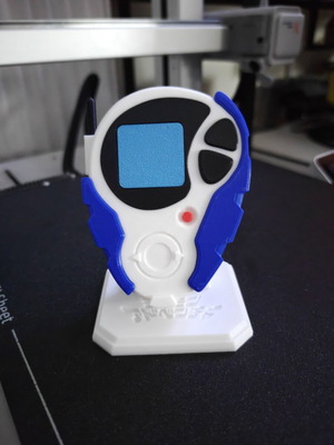 Digimon Digivice D3 3D printed display replica made to order