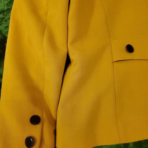 Bill Cost women's jacket yellow with black details used