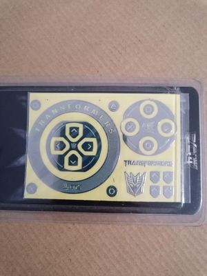 Transformers metal adorn sticker set for Sony PSP